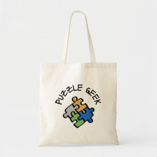 Tote Bag Geek de puzzle