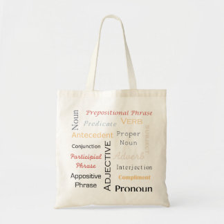 Tote Bag Geek Fourre-tout de grammaire