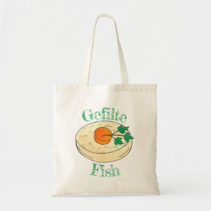 Tote Bag Gefilte Fish Jours fériés Shabbat Pâques Nourritur