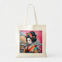 Geisha and Sakura: Japanese-Inspired Art