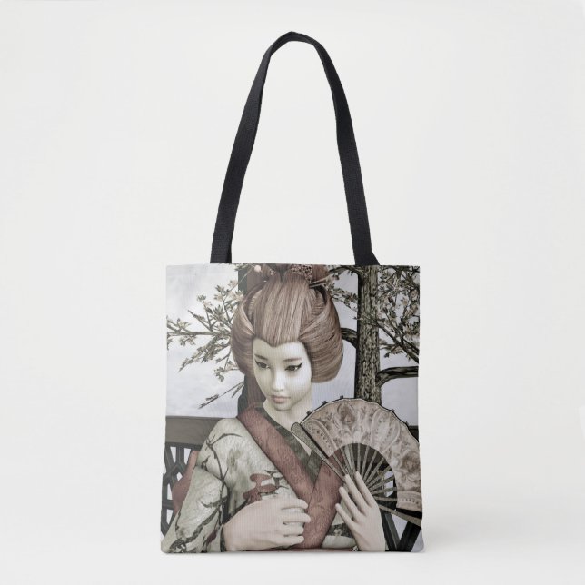Tote Bag Geisha Vintage (Devant)