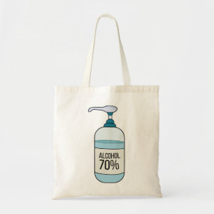 Tote Bag Gel Sanitizer à la main avec 70% d'alcool