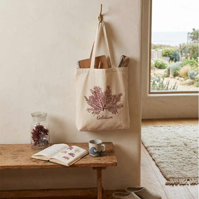 Tote Bag Gelidium algue dessinée à la main  (Créateur téléchargé)