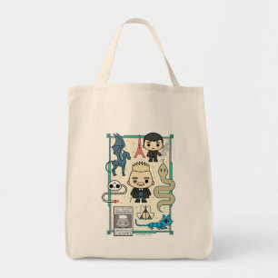 Tote Bag GELLERT GRINDELWALD™ et dessin sur os