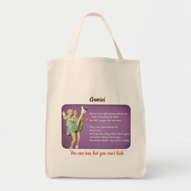 Tote Bag Gemini (Devant)