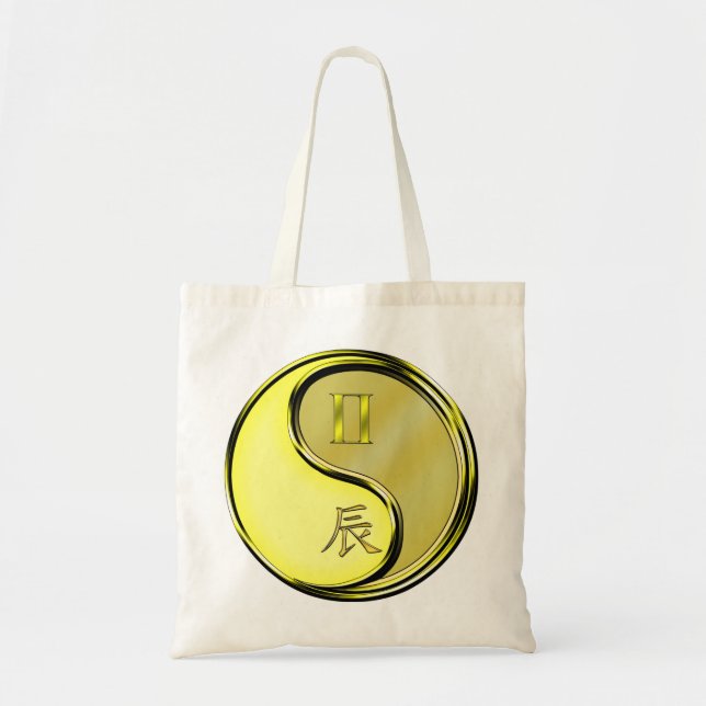 Tote Bag Gemini & Dragon Métal (Devant)