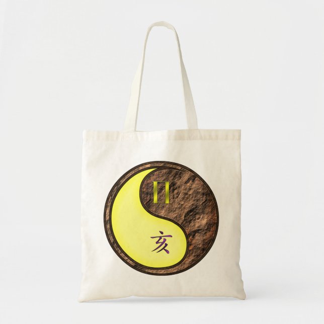 Tote Bag Gemini & Earth Boar (Devant)