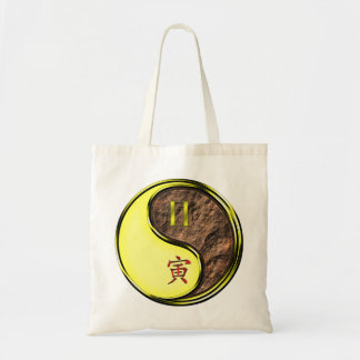 Tote Bag Gemini et Tigre de la Terre