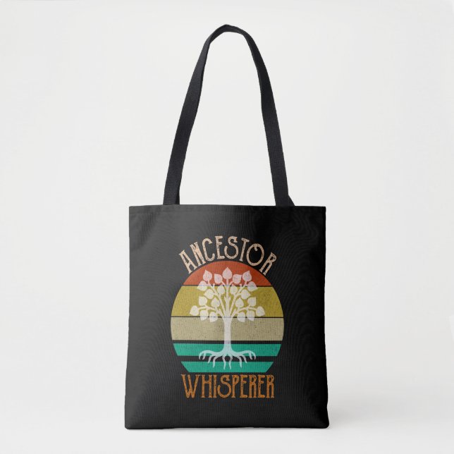 Tote Bag Généalogie de Whisperer (Devant)
