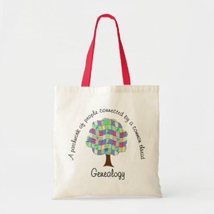 Tote Bag Généalogie des surfaces composées de l'arbre généa