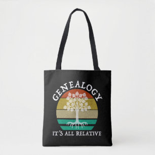 Tote Bag Généalogie - Tout est relatif