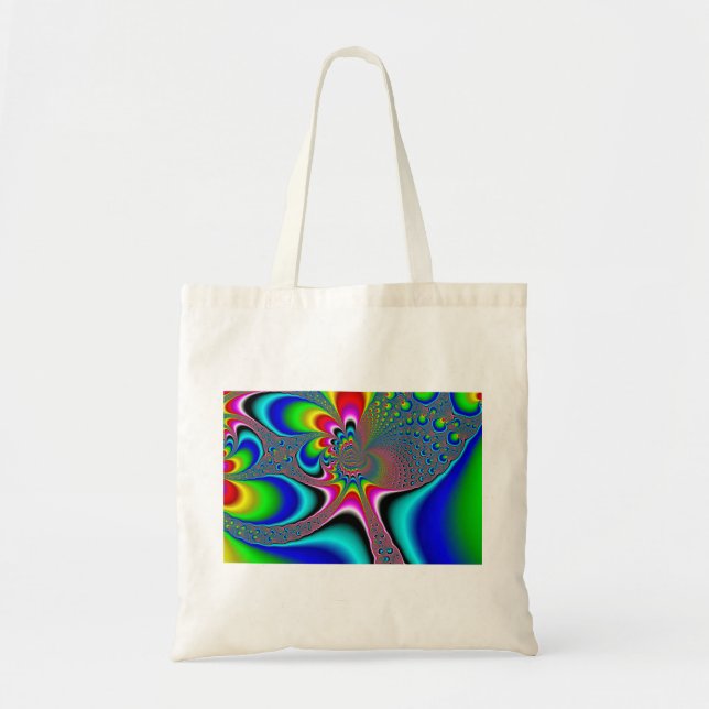 Tote Bag Générateur arc-en-ciel - Fractal (Devant)