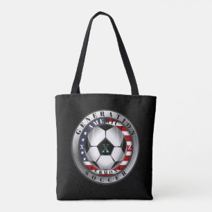 Tote Bag Génération d'état du Vermont X Football américain