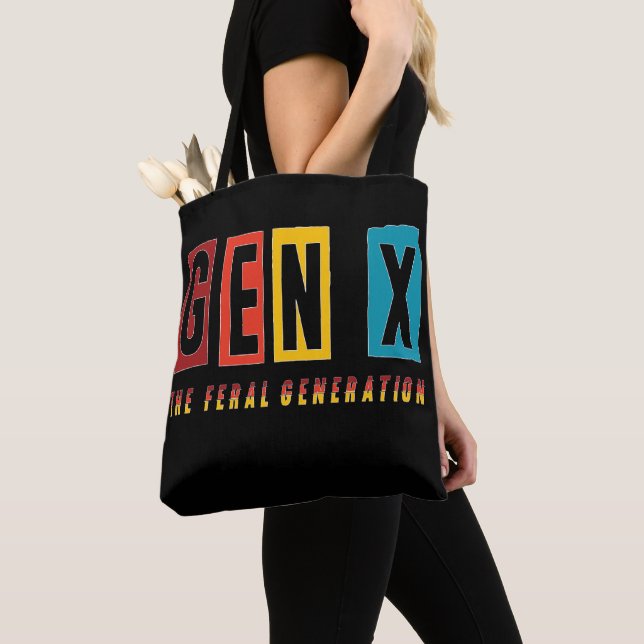 Tote Bag Génération Feral Gen X (De près)