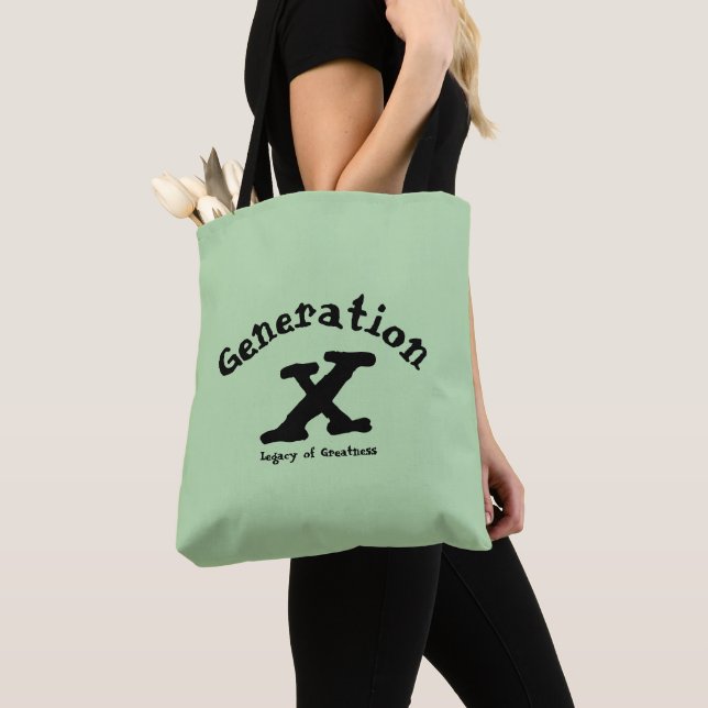 Tote Bag Génération X Fourre-tout (De près)