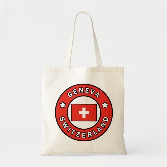 Tote Bag Genève Suisse (Devant)