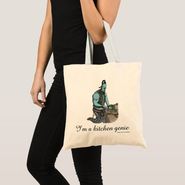 Tote Bag Genie Cuisine Cuisine Magique Imaginaire Budget Fo (Devant (produit))