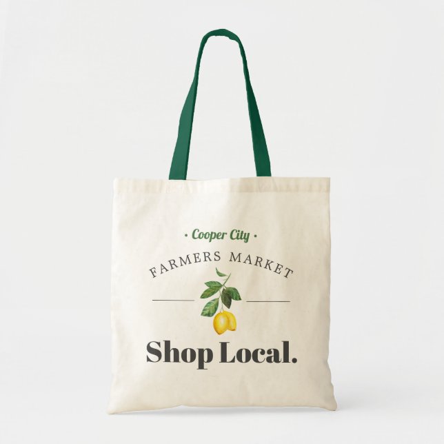 Tote Bag Gens du pays de magasin du marché | d'agriculteurs (Devant)