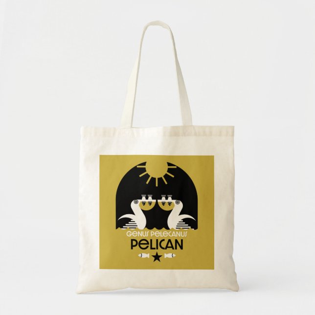 Tote Bag Genus Pelecanus Bird Art (Devant)