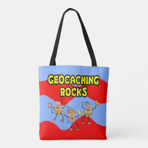 Tote Bag Géocaching Rocks