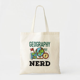 Tote Bag Géographie Nerd