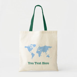 Tote Bag Géographie nommée faite sur commande Fourre-tout