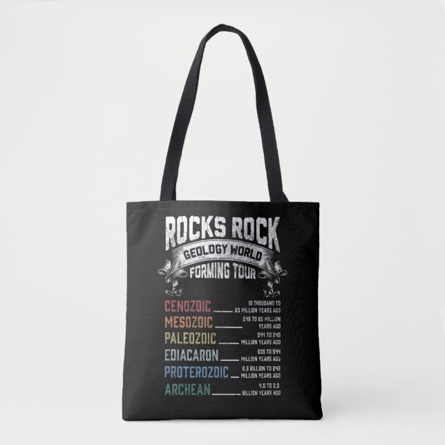 Tote Bag Géologue du Humour de formation de roches géologiq (Devant)