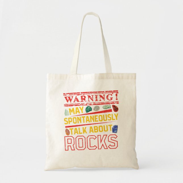 Tote Bag Géologue Rockhound Géologie Premium (Devant)