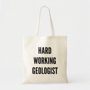 Tote Bag Géologue travailleur
