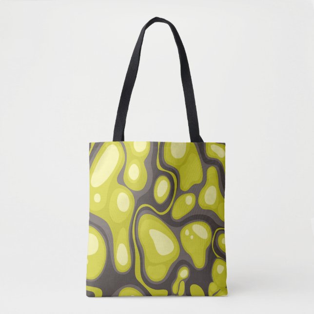 Tote Bag Geometric seamless pattern from spots. Abstract ca (Devant)