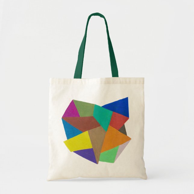 Tote Bag Géométrique (Devant)