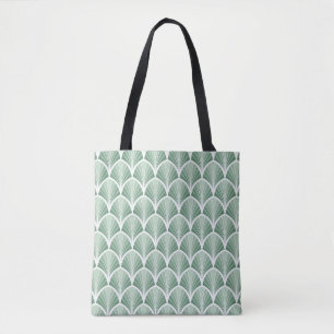 Tote Bag Géométrique Classique : Style Art Déco Sans Couleu