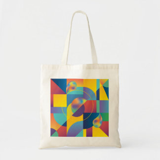 Tote Bag Géométrique créative : couverture Vintage Abstrait