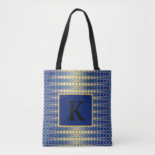 Tote Bag Géométrique multicolore