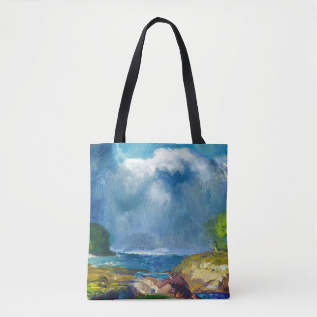 Tote Bag George W. Bellows, La Tempête À Venir, (Devant)