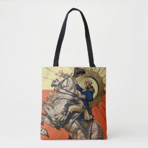 Tote Bag George Washington à cheval