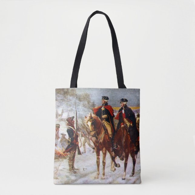 Tote Bag George Washington Lafayette Valley Forge Armée (Devant)