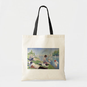 Tote Bag Georges Seurat - Baignades aux Asnières