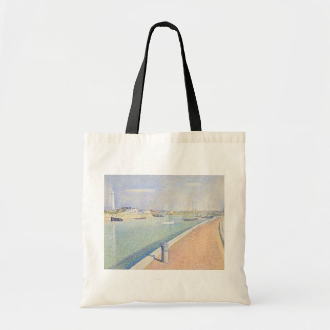 Tote Bag Georges Seurat - Le chenal des cimes (Devant)
