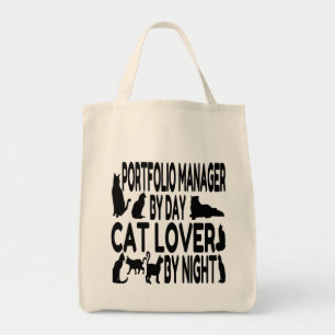 Tote Bag Gestionnaire de portefeuille Amoureux des chats