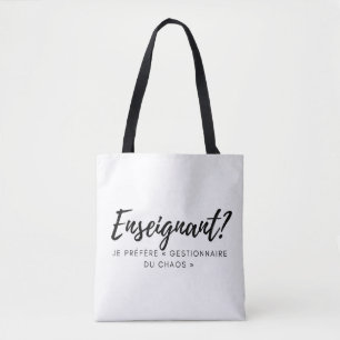 Tote Bag Gestionnaire du chaos