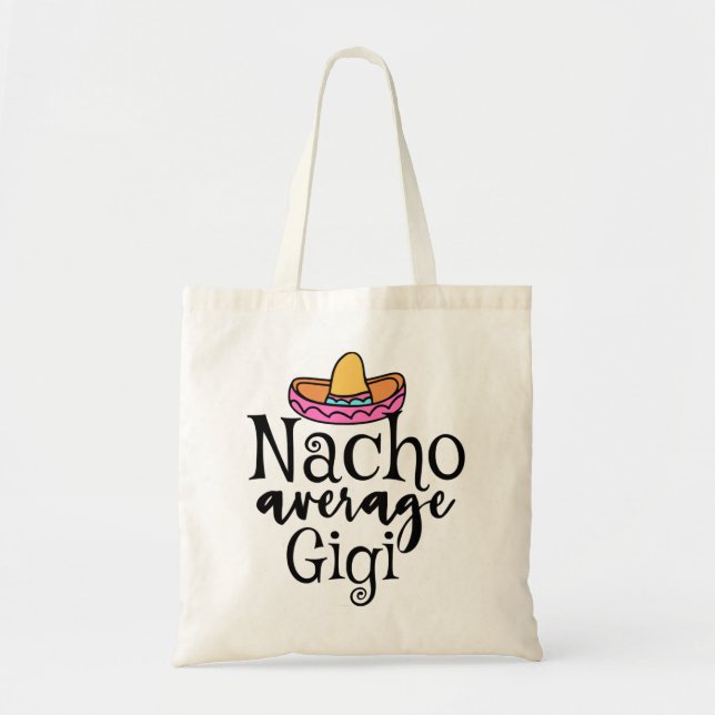 Tote Bag Gigi Cinco De Mayo Long Sleeve T Shirt cadeau, pou (Devant)
