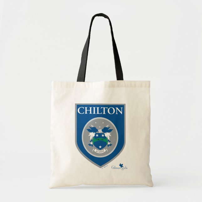 Tote Bag Gilmore Girls | Badge de l'Académie Chilton (Devant)