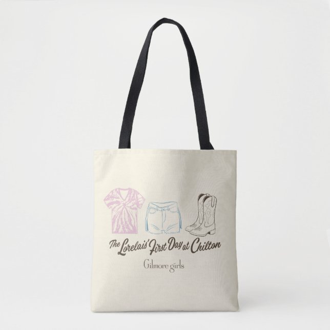 Tote Bag Gilmore Girls Lorelai Chilton Outfit Design (Devant)