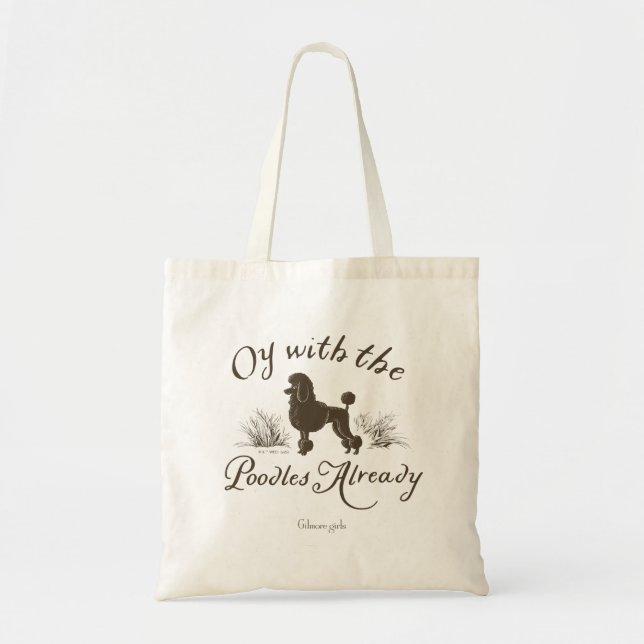 Tote Bag Gilmore Girls | Oy With the PoodlesDesign (Devant)