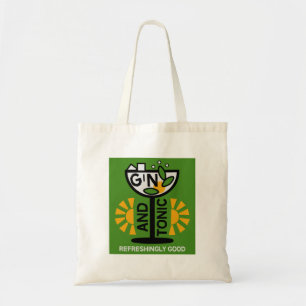 Tote Bag Gin vintage Et Art Tonique