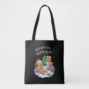 Tote Bag Gingerbread Homme Cookie laide Sweat Oh Snap Xmas