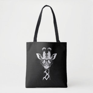 Tote Bag Girafe Cool Graphique Décontracté Été Drôle Mignon