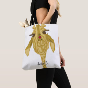 Tote Bag Girafe Mignonne Et Colorée