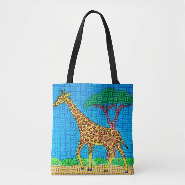 Tote Bag Girafe (simple) - Total (Devant)